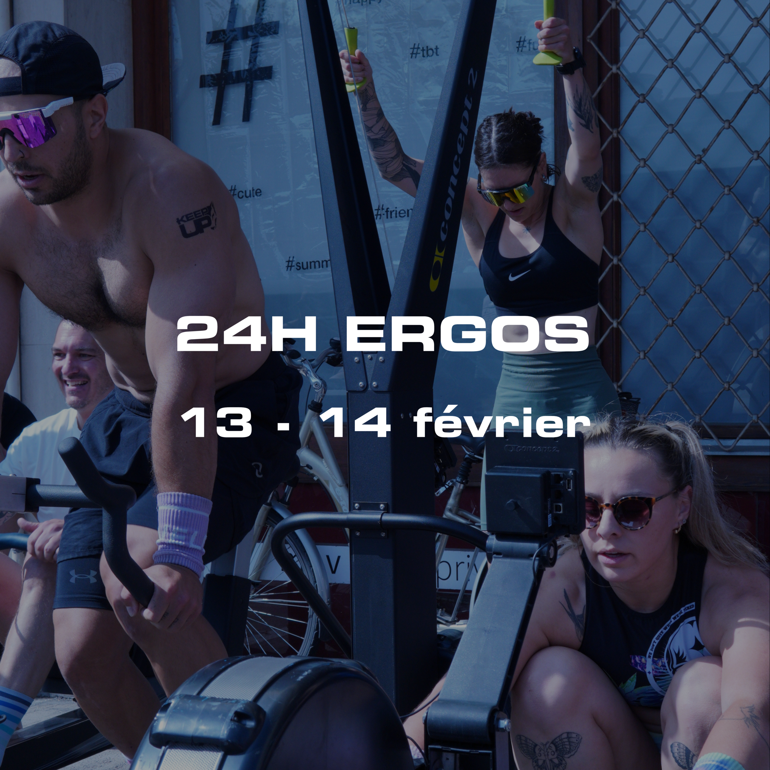 24h non-stop erg @ KeepUp for MINDS GE